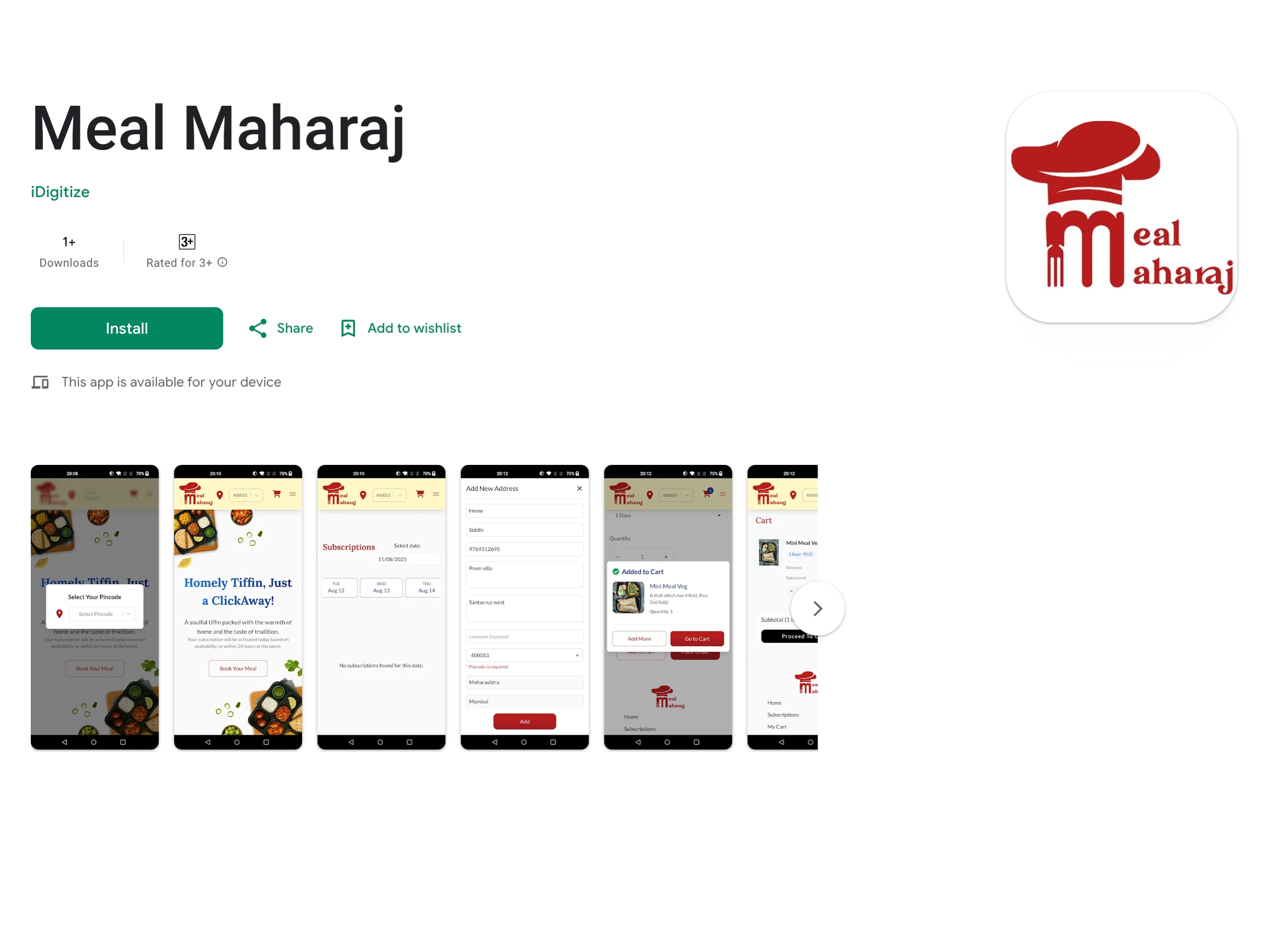 Meal Maharaj